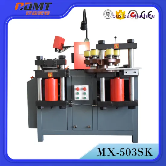 Multifunction CNC Copper Busbar Processing Machine Bm303-S-3-8p