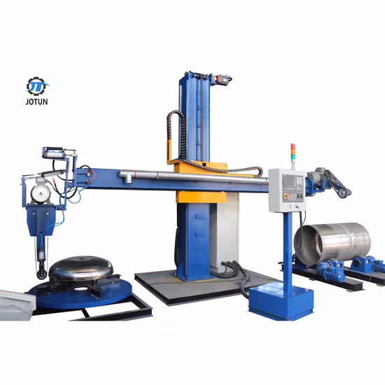 Lucidatrice per rettifica di superficie CNC con testa bombata per serbatoio automatico
